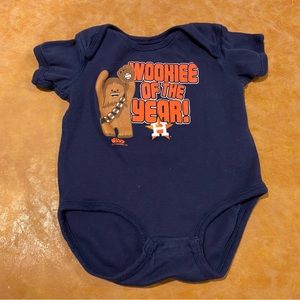 Houston Astros Star Wars Onesie 6-9M